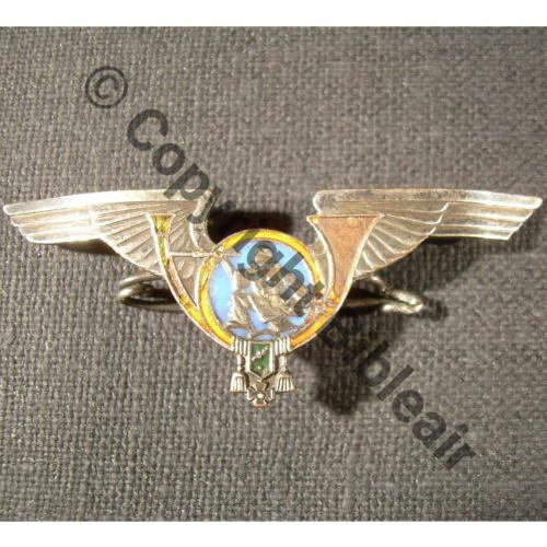 32.1.2  1938.46 A1260NH 2eDRILLE BR7 GB.1.32  SM Bol fenetre allonge coupe en haut Dos lisse irreg Src.poison7614 204Eur10.15 GROS ECLATS 